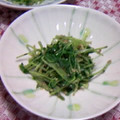 volvol's cooksnap of when they made 豆苗のからし和え.