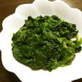めがねりんご's cooksnap of when they made 包丁なし☆簡単☆ほうれん草のナムル.