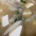 ささッこ's cooksnap of when they made ＊豆腐とねぎのみそ汁＊.