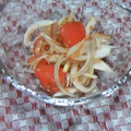 volvol's cooksnap of when they made ﾄﾏﾄと新たまねぎのﾎﾟﾝ酢ｻﾗﾀﾞ.