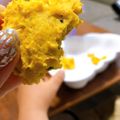 ayakao_03's cooksnap of when they made かぼちゃとバナナの簡単おやつ☆.