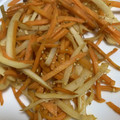 67luna's cooksnap of when they made シェフ直伝！余った大根の皮できんぴら.