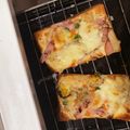 adj0120's cooksnap of when they made オニオンチーズトースト.