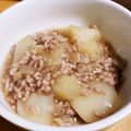 gratin☆'s cooksnap of when they made かぶの鶏そぼろあん煮.