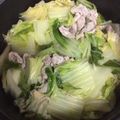 アピナス's cooksnap of when they made 白だしで簡単♩白菜と豚肉の煮物.