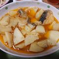 うch's cooksnap of when they made たらとジャガイモの揚げ煮.