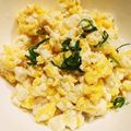 たま１１２０'s cooksnap of when they made 簡単フライパンで☆卵&豆腐丼.