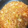 4かいじゅう母ちゃん's cooksnap of when they made 豚挽き肉で簡単♪白菜丼♪.