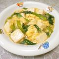 ＠迷子＠'s cooksnap of when they made とろとろ熱々♡絹豆腐と卵と小松菜の餡かけ.