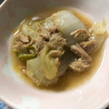 クック40SHC0☆'s cooksnap of when they made 簡単 白菜とツナの煮びたし.