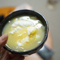 かすてら１２'s cooksnap of when they made 母の味☆白菜と落とし卵の味噌汁♪.