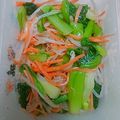 ともかなぽん's cooksnap of when they made 小松菜ともやしと人参の絶品ナムル♪.