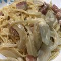 わたるんママ's cooksnap of when they made 安く手軽に本格濃厚カルボナーラ*･.