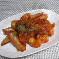 ジョングレ's cooksnap of when they made ボリュームたっぷり☆変わりエビチリ♪.