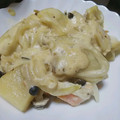 ユーロン's cooksnap of when they made 簡単♪じゃがいもと鮭のクリーム煮.