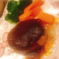 クック4QBO8C☆'s cooksnap of when they made ☆簡単☆基本のハンバーグ(覚書).