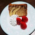 おにぎり99's cooksnap of when they made 簡単アレンジ！珈琲マーブルシフォンケーキ.