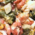 an❁'s cooksnap of when they made エビとブロッコリーと卵のサラダ.