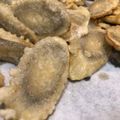 ふたごママちゃん's cooksnap of when they made フライパンで☆平たいゴボ天！.