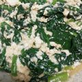 まーく71's cooksnap of when they made 簡単 ほうれん草の白和え.
