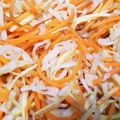 蒼月白梅's cooksnap of when they made 生姜入り切干大根の酢の物.
