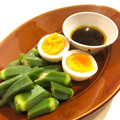さばを's cooksnap of when they made おくらのカレーオイルかけ☆ソース簡単絶品.