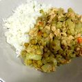 れれれんこん。's cooksnap of when they made キーマカレー粉で時短簡単20分ルーなし.