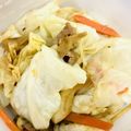 クックUUMSUY☆'s cooksnap of when they made キャベツと豚肉の黒酢炒め.