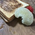 灘田kinuko's cooksnap of when they made ケチャマヨで★ねぎとハムのホットサンド★.