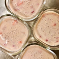 おむすびねこ's cooksnap of when they made 簡単☆ふわとろ☆いちご寒天プリン.