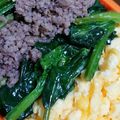きこりんたん's cooksnap of when they made 超アバウトな三色丼.
