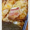 akiboochan's cooksnap of when they made HMで簡単♪オニオンベーコンのケークサレ.