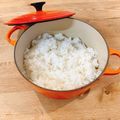 mikko6's cooksnap of when they made ル・クルーゼでご飯（3合22ｃｍロンド）.