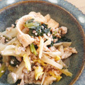 クックPL2XGL☆'s cooksnap of when they made 小松菜と白菜と鶏挽き肉の炒めもの.
