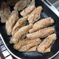 紗莉ママ's cooksnap of when they made スペースパンで揚げない手羽中の唐揚げ.