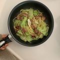 n_sweets's cooksnap of when they made 春キャベツとチキンのパスタ／塩麹が決め手.