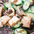 えりぺこ's cooksnap of when they made 厚揚げときゅうり炒め.