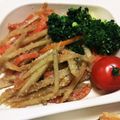 キャラメグ♪'s cooksnap of when they made さっぱり☆ごぼうサラダ.