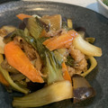 hey-yo's cooksnap of when they made ナスと油揚げと野菜のさっぱり煮.