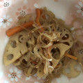 クックZ8J4H4☆'s cooksnap of when they made 簡単に♪れんこんと人参のめんつゆきんぴら.