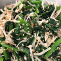 chisatolia's cooksnap of when they made ほうれん草とエノキの白だしで簡単おひたし.