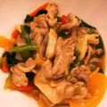 SHⅰ's cooksnap of when they made 小松菜と豚バラ肉の中華風炒め.