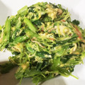 アラフィフ新米主婦♪'s cooksnap of when they made 小松菜と玉子とカニカマのあんかけ炒め.