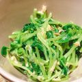 ニナw's cooksnap of when they made 豆苗とツナの柚子胡椒マヨ和え.