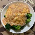 バニーラブ's cooksnap of when they made ブロッコリーのかに玉あんかけ.