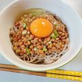 めんぼっこ's cooksnap of when they made 納豆たまご蕎麦.