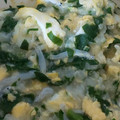 クックWZ7H5K☆'s cooksnap of when they made 離乳食後期〜♪ほうれん草の卵とじ.