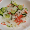 クック0UQ98I☆'s cooksnap of when they made かにかまときゅうりの鬼おろし甘酢かけ.