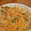 やぶすけ's cooksnap of when they made 鯖の水煮缶で作る韮チヂミ☆.
