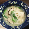 ププぞう's cooksnap of when they made すりおろし蓮根ときのこのスープ.
